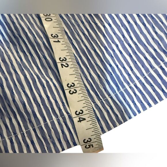 Flagpole NYC Suzie Pant in Navy Seersucker Size small - Picture 9 of 9